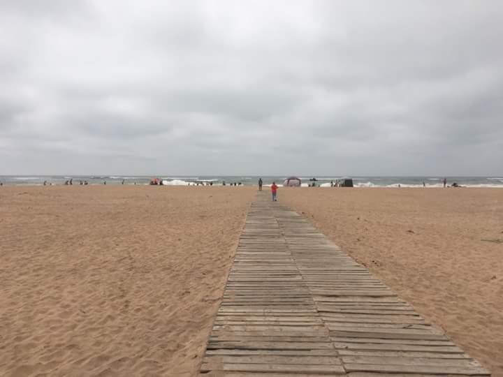 Blanca Beach Vue Laterale Sur Mer Sidi Rahal  Eksteriør bilde