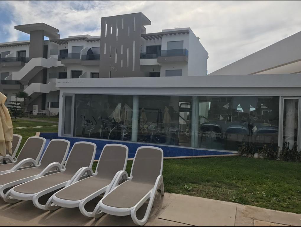 Blanca Beach Vue Laterale Sur Mer Sidi Rahal  Eksteriør bilde